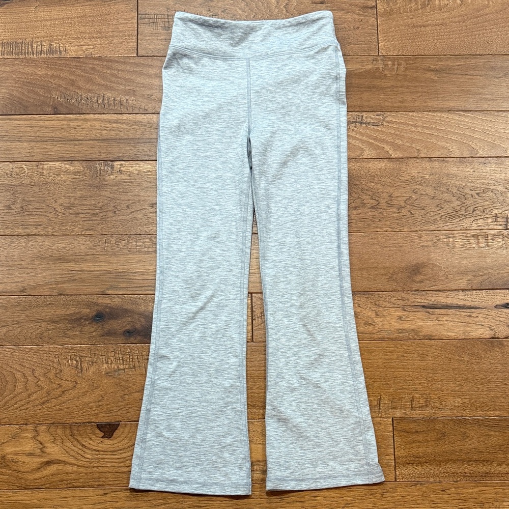 TEK Gear Soft Tek Flare Leggings - M (8) - Heather Gray